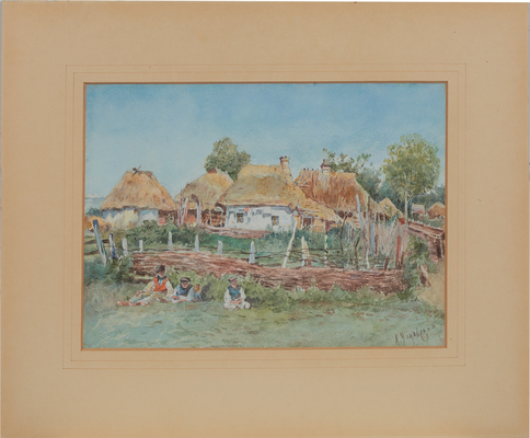 Маковская Александра Егоровна. Деревня в Малороссии 